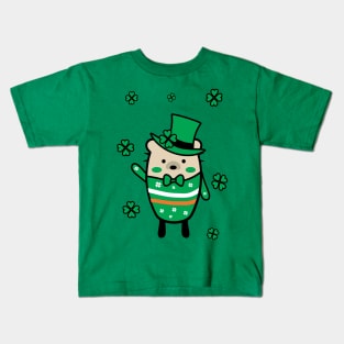 Mochie - Happy St.Patrick's  Day Kids T-Shirt